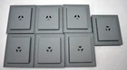 Lot Of Mid America Vinyl Master Mounting Blocks 137 Colonial Color Open. Price: $26.99.