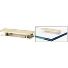 Crl Brass Finish Solid Rectangular Glass Shelf Clamp New. Price: $33.00.