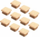 Weichuan 10PCS Square Wood Drawer Knobs Pulls (unfinished) New. Price: $17.58.