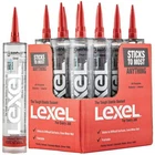 Sashco 13010 10.5OZ Sealants Clear Lexel Adhesive Caulk 10.5-OUNCE New. Price: $20.46.