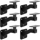 Gyykzz 6-PACK Adjustable Black Steel Handrail Brackets For Indoor Stairs New. Price: $91.38.