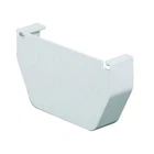 Amerimax Gutter End Cap, Contemporary, Vinyl, White, 5-IN. -T0511 New. Price: $10.25.