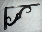 10 X 7-IN. Antique Black Shelf Bracket -N229-450 New. Price: $5.00.
