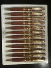 Packs Of Ball Pens Maroon Color Retractable Made In Taiwan 12 Count Each New. Price: $11.55.