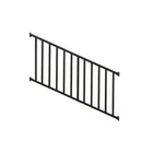 Weatherables Stair Railing Kit 36" 72" Textured Aluminum Black New. Price: $208.89.