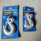 Everbilt 1/4 Clevis Grab Hook & Slip Set Grade 43 2600LB 2300LB New. Price: $18.85.