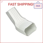 Amerimax 37064 Transition Elbow, Vinyl, White New. Price: $14.59.