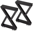 Taelakeni 16 Inch Metal Bench Coffee Table Legs, Set 2, Black New. Price: $39.70.
