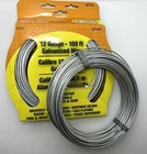 X 100FT Hillman Ook 50141 Galvanized 12 Ga. Wire Free Shipping New. Price: $39.95.