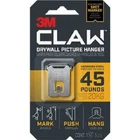 (20)-3M Claw Lb Drywall Picture Hanger W/temporary Spot Marker 3PH45M-1ES New. Price: $108.89.