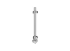 Fhc FP20LPS 'fp' Series X Square 42" Tall Corner Post - Polished Stainless New. Price: $720.84.