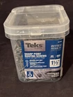 Teks #9 1-1/2 In. Hex Washer Head Sharp Pt Metal-to-wood Roofing Screws 400CT Open. Price: $47.99.