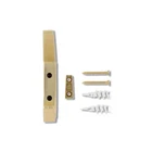 National Hardware Reed Medium Brushed Gold Steel 4-3/4 In Hook N337-920 New. Price: $25.97.