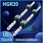 2PCS HGR20 Linear Guide Rail 200-2200MM+4PCS HGH20CA Slide Blocks Cnc Diy New. Price: $59.99.