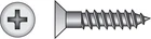 Hillman 40153 Zinc Plated Steel Flat Head Phillips Wood Screw #12 X 1-1/2 In. New. Price: $18.02.