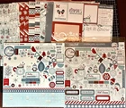 Carta Bella All Bundled Up Chipboard & Partial 12X12 Collection Kit/stickers Used. Price: $16.99.
