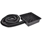 Prestantious Low Profile Catch Basin 12 Inches X 16.4 Feet, Black New. Price: $38.99.