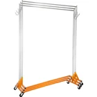 Z Rack, Industrial Grade Base Garment Height Adjustable Rolling New. Price: $159.01.