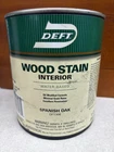 New Deft/ppg Wb Oil Modified Wood Stain Spanish Oak DFT306 -1 Quart Free Ship. Price: $23.99.