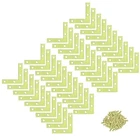 40 Pcs 2 Inch "l" Steel Flat Corner Braces W/ Screw Pack Lot Right Angle Bracket New. Price: $20.29.