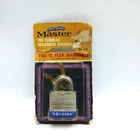 Master 7D Padlock 1-1/8" & 3/16" Steel Shackle Pin Tumbler 2 Keys New. Price: $12.73.