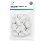 20 Pairs Of 7/8-INCH 22.2MM Wire Shelf Clips For Metal Shelving &. Price: $17.30.