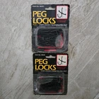 Pk Crawford Peg Locks 18025 50PCS M-clip Fit 1/8 & 1/4 Board New Old Stock. Price: $15.51.