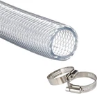 Junzhida High Pressure Braided Clear Flexible Pvc 1/2" - 10 Ft, New. Price: $18.84.