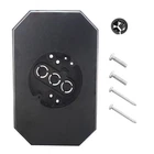 1PK 8141DBL Siding Lamp Mounting Block Outdoor Light Plate Black New. Price: $18.99.