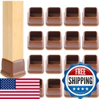 Ezprotekt 24 Pcs Square Chair Leg Floor Protectors Felt Silicone Furniture New. Price: $32.57.