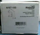 National Hardware Interior Sliding Door Bypass Bracket (N187-100) Fs Open. Price: $40.00.