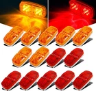Partsam 14X Trailer Rv Marker Led Light Double Bullseye 10 Diodes Clearance New. Price: $26.98.
