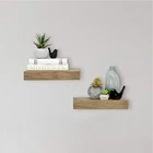 Mcs Floating Shelf, Room Decor Wooden Walnut Woodgrain, 12 X 8 Inch, Set New. Price: $142.99.