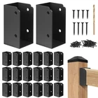 Eapele 20 Pack Steel Deck Railing Bracket Connectors For 2"X4" (actual 1.5"X3... New. Price: $74.39.