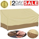 Patio Furniture Covers 90X34X32 Waterproof For Sofa Couch Loveseat Beige New. Price: $29.99.