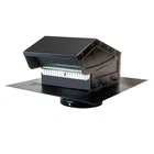 Master Flow 4 In. Goose Neck Vent Roof Cap Black - New / Light Scratches Open. Price: $30.39.