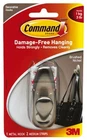 3M FC12-BN-ES Command Lbs. Metal Coat/hat Hook Medium 3-1/4 In. (pack Of 3) New. Price: $35.06.