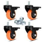 Heavy Duty Swivel Wheels Inch Pvc Casters With Stem 1/2"-13 X Dual Lockin... New. Price: $36.97.