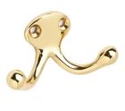 Double Hook Polished Brass Finish Ives #582MB3 Clothes Line , Cast US3 New. Price: $7.78.