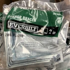 Everbilt Corner Braces Zinc Plated Steel 2" 339 695 Lot Of 40 New. Price: $30.00.