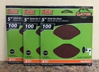Gator 3001 5 In. Stick-on Adhesive Sanding Discs 100 Grit Medium Pks Of 4 New. Price: $11.89.