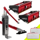 LEVEL5 Drywall Tools 10" & 12" Flat Finishing Box Combo W/ Pump 4-605 New. Price: $1453.17.